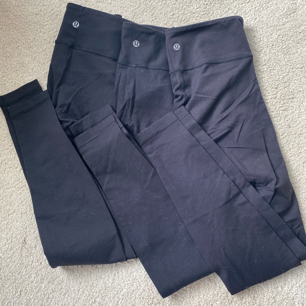 SOLD lululemon athletica Kids Midnight Black Leggings